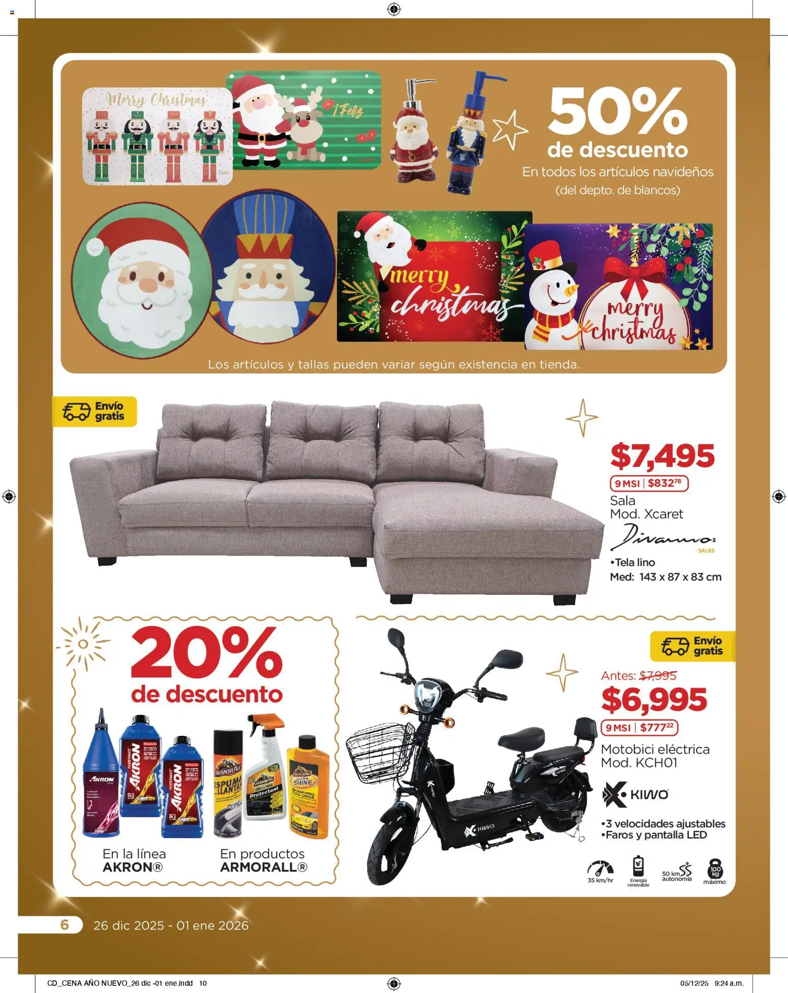 Nuevas ofertas de Chedraui válidas en toda la República Mexicana desde el 26.12.2025. ¡Encuentra las mejores ofertas en Chedraui folleto Delicias! | Página: 11 | Productos: Espuma, Cera