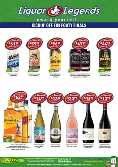Preview of Liquor Legends Catalogue Deception Bay - valid from 24.09.2025