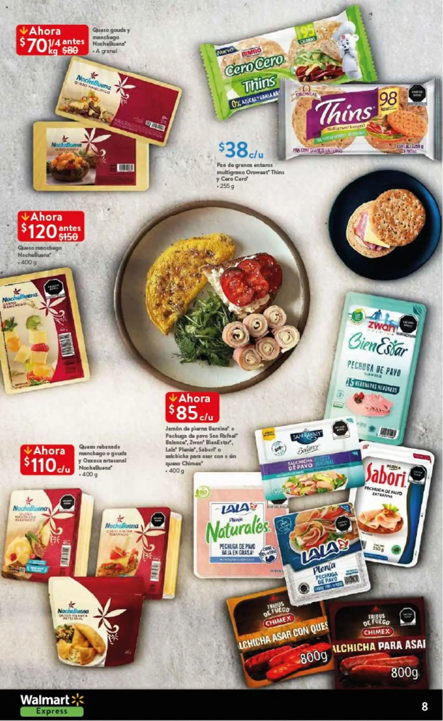 Nuevas ofertas de Walmart Express válidas en toda la República Mexicana desde el 20.11.2025. ¡Encuentra las mejores ofertas en Walmart Express folleto El lujo de compartir está en los detalles! | Página: 8