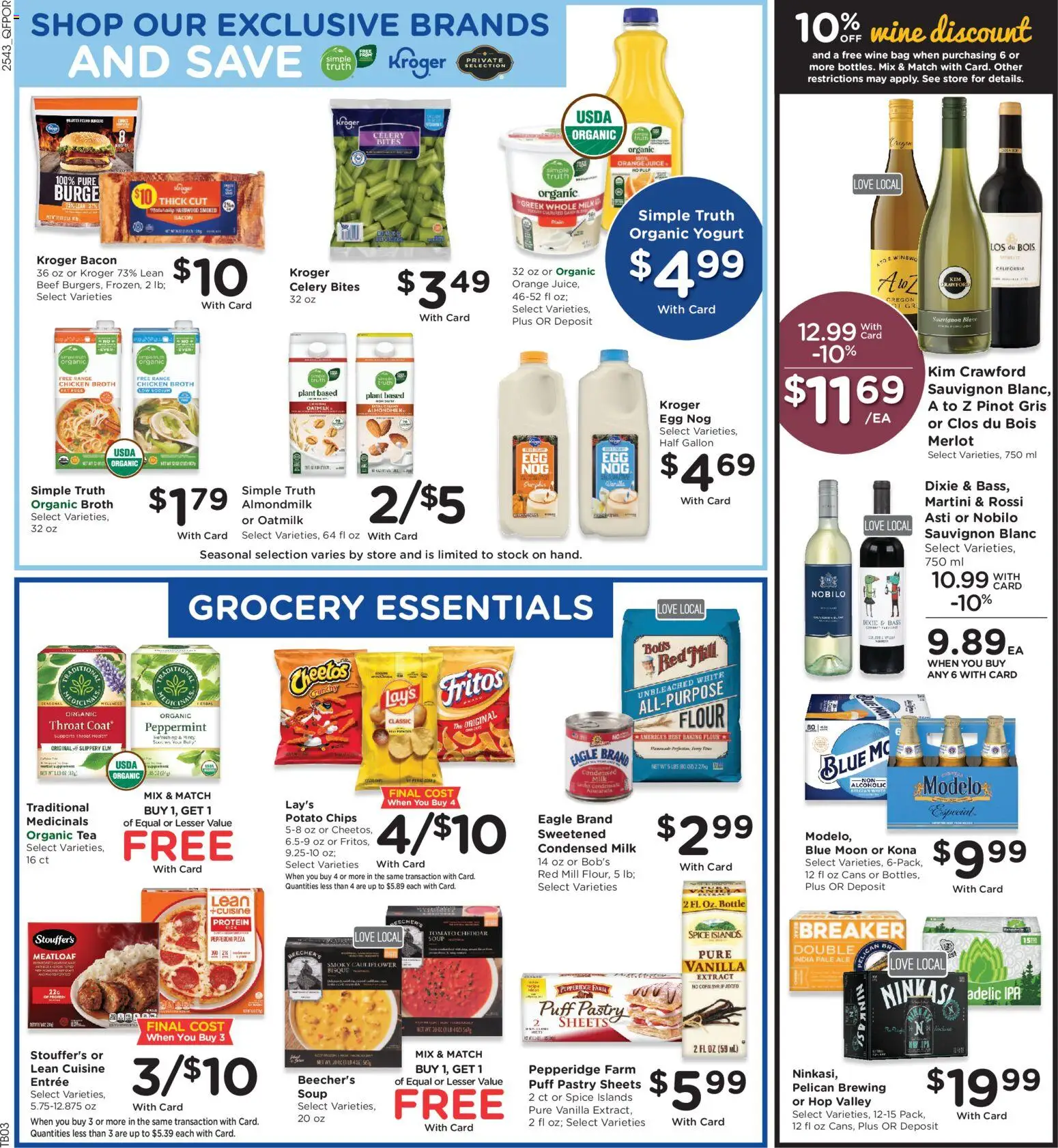 QFC Weekly Ad - OR - valid from 28.11.2025 | Page: 5 | Products: Peppermint, Juice, Tea, Chips