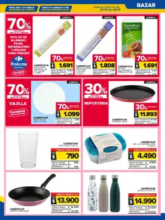 Vista previa Carrefour Maxi catálogo válido desde el 27.10.2025 | Página: 23 | Productos: Pizzera, Botella, Sartén, Freezer