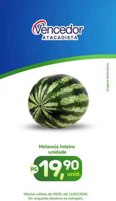 Vencedor Atacadista - Ofertas da semana - Pré-Visualização do folheto da loja Vencedor Atacadista, válido de 09.01.2026