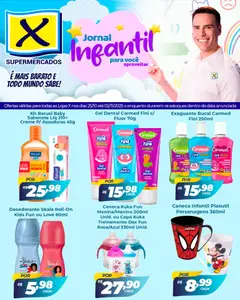 X Supermercados - Ofertas Infantil - Pré-Visualização do folheto da loja X Supermercados, válido de 25.10.2025