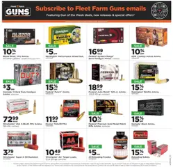 Preview of Mills Fleet Farm weekly ads valid from 23.10.2025 | Page: 7 | Products: Case, Gun, Handgun, Rimfire