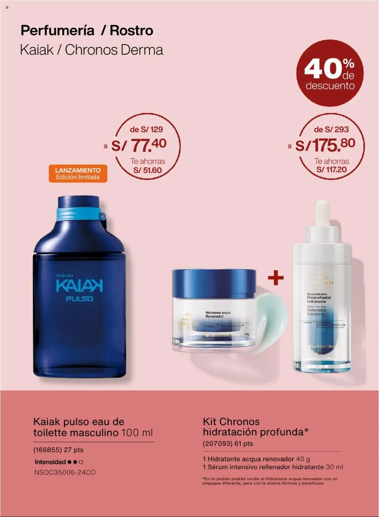 Catálogo Natura válido desde 22.07.2025 | Página: 9 | Productos: Té, Empaque