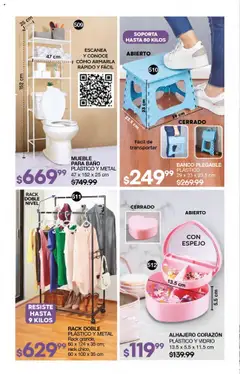 Nuevas ofertas de Fuller válidas en toda la República Mexicana desde el 06.08.2025. ¡Encuentra las mejores ofertas en Fuller campaña 9 2025! | Página: 162 | Productos: Banco, Baño, Espejo