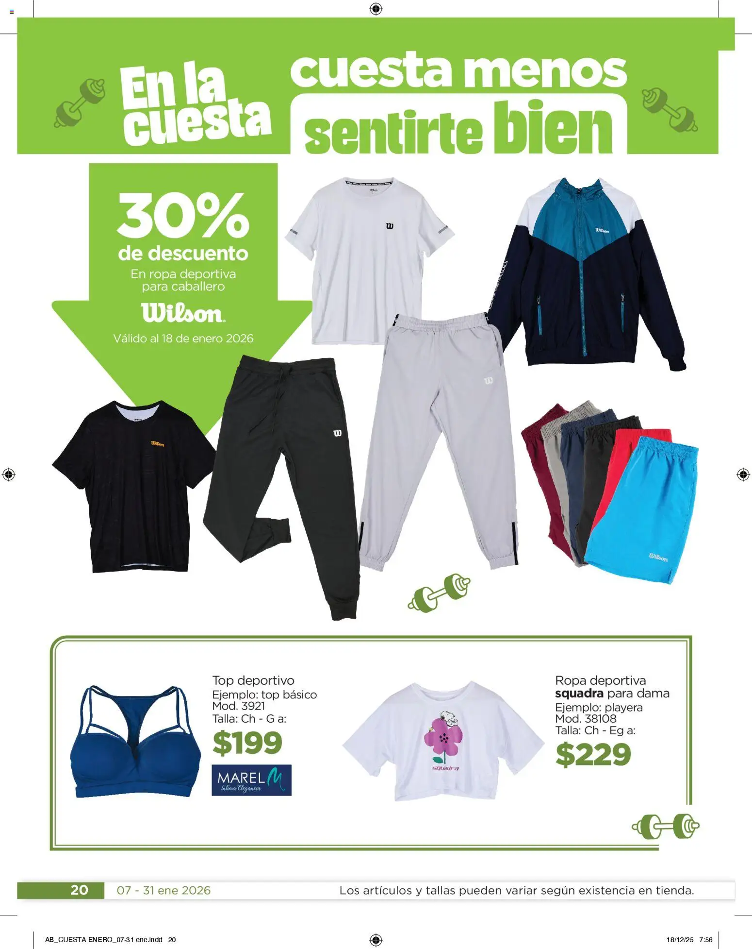 Nuevas ofertas de Chedraui válidas en toda la República Mexicana desde el 07.01.2026. ¡Encuentra las mejores ofertas en Chedraui folleto! | Página: 20 | Productos: Ropa, Playera, Top