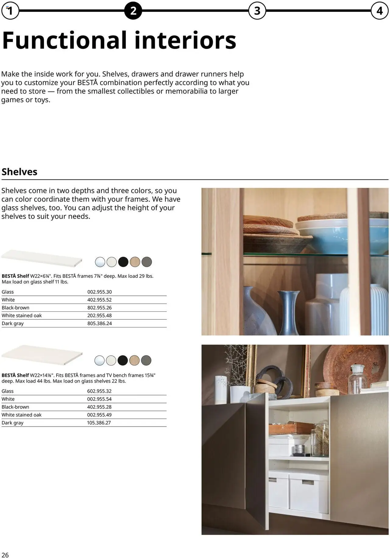 IKEA BESTÅ Buying Guide - valid from 01.01.2025 | Page: 26 | Products: Shelf, Suit, Tv
