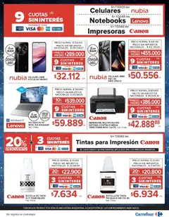 Carrefour ofertas │ válido desde el 29.07.2025 | Página: 29 | Productos: Impresora, Botella, Notebook, Té