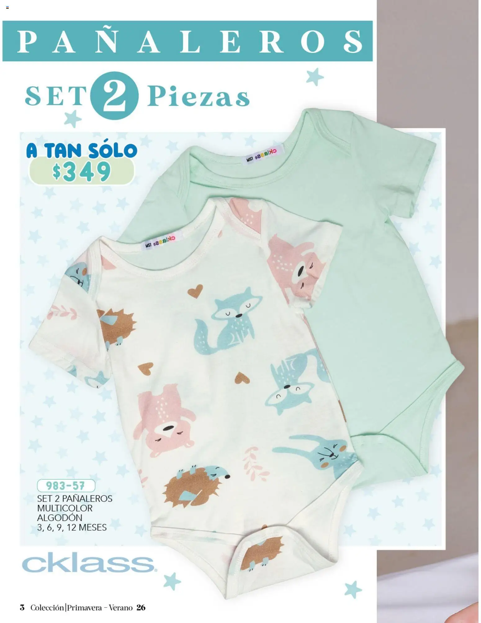 Nuevas ofertas de Cklass válidas en toda la República Mexicana desde el 02.01.2026. ¡Encuentra las mejores ofertas en Cklass catálogo Kids Niño! | Página: 198 | Productos: Algodón