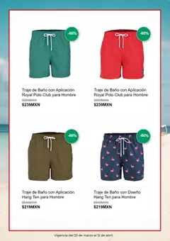 Vista previa de Sears promociones , nuevo folleto de la tienda, válido en México a partir del 23.03.2026 | Página: 5 | Productos: Traje, Traje de baño, Baño