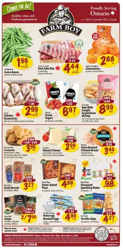 Preview of Farm Boy weekly flyer / circulaire from shop Farm Boy valid from 30.10.2025