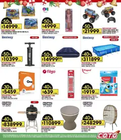 Vista previa Coto - Ofertas válido desde el 08.12.2025 | Página: 23 | Productos: Conservadora, Sillón, Pileta, Inflador