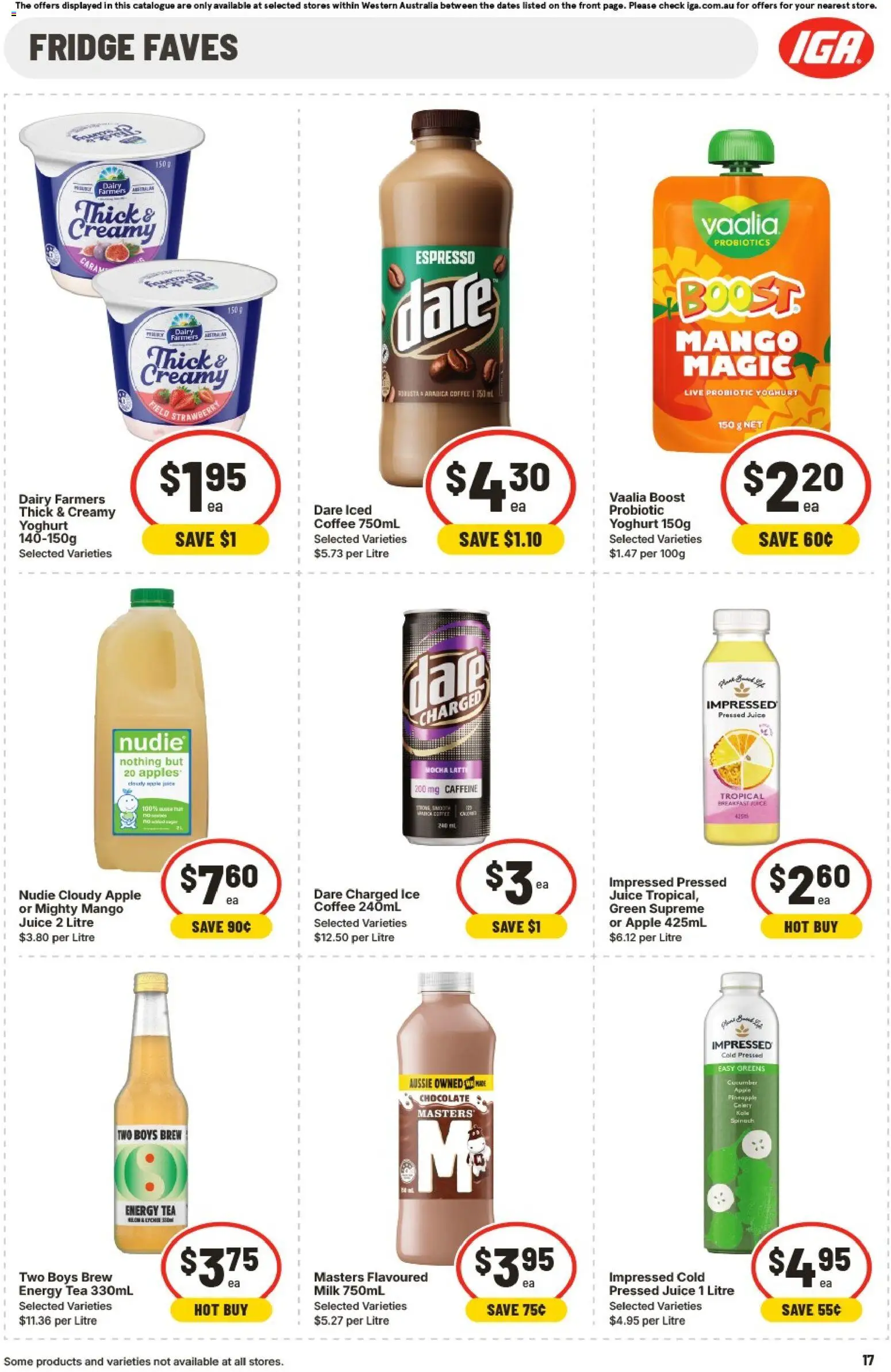 IGA catalogue - valid from 31.12.2025 | Page: 20 | Products: Coffee, Tea, Pineapple, Greens