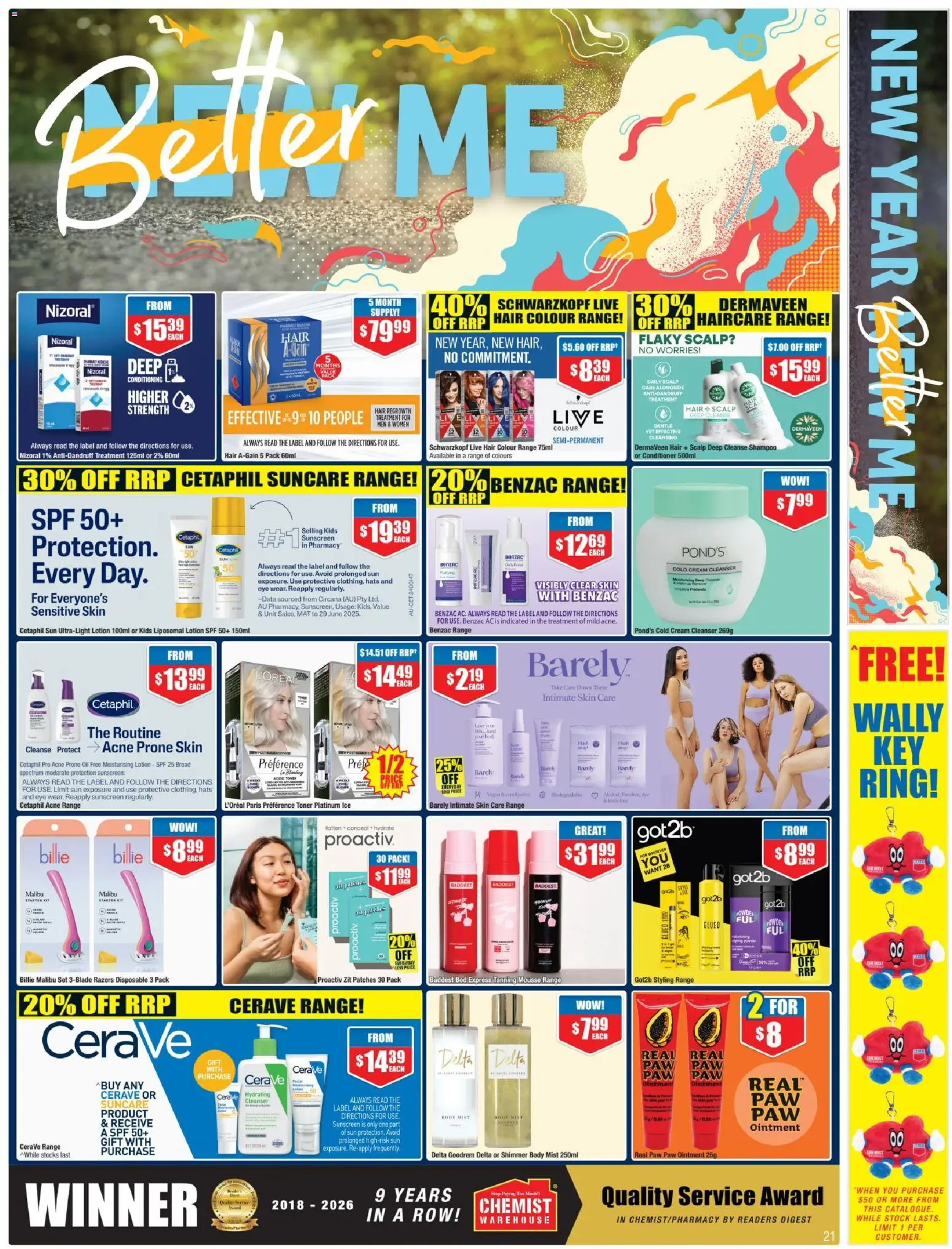 Chemist Warehouse catalogue - valid from 01.01.2026 | Page: 21 | Products: Oil, Peach, Acne, Treatment