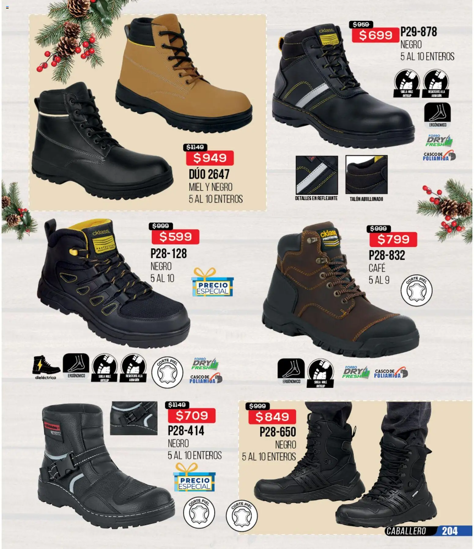 Nuevas ofertas de Cklass válidas en toda la República Mexicana desde el 30.11.2025. ¡Encuentra las mejores ofertas en Cklass catálogo Rebajas Navideñas Ropa! | Página: 462 | Productos: Café, Té