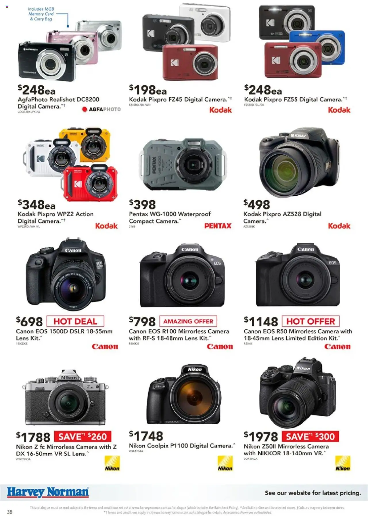 Harvey Norman catalogue - valid from 17.10.2025 | Page: 38 | Products: Accessories, Digital, Camera, Memory card