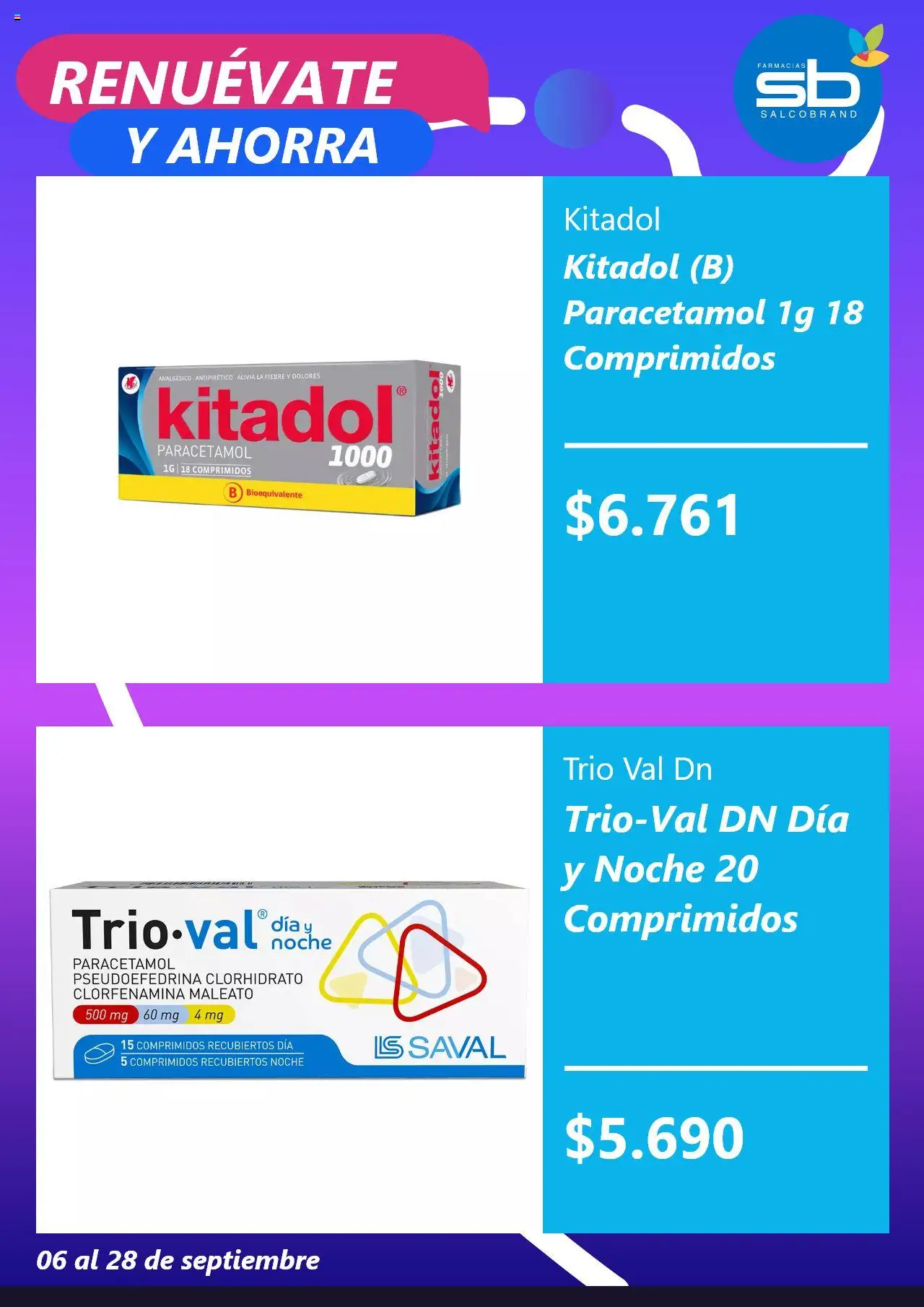 Salcobrand ofertas  │ válido desde el 16.09.2025 | Página: 2 | Productos: Analgésico