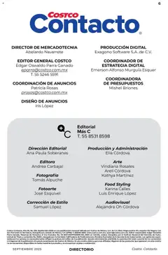 Nuevas ofertas de Costco válidas en toda la República Mexicana desde el 10.09.2025. ¡Encuentra las mejores ofertas en Costco - Catálogo Septiembre! | Página: 6 | Productos: Sobre