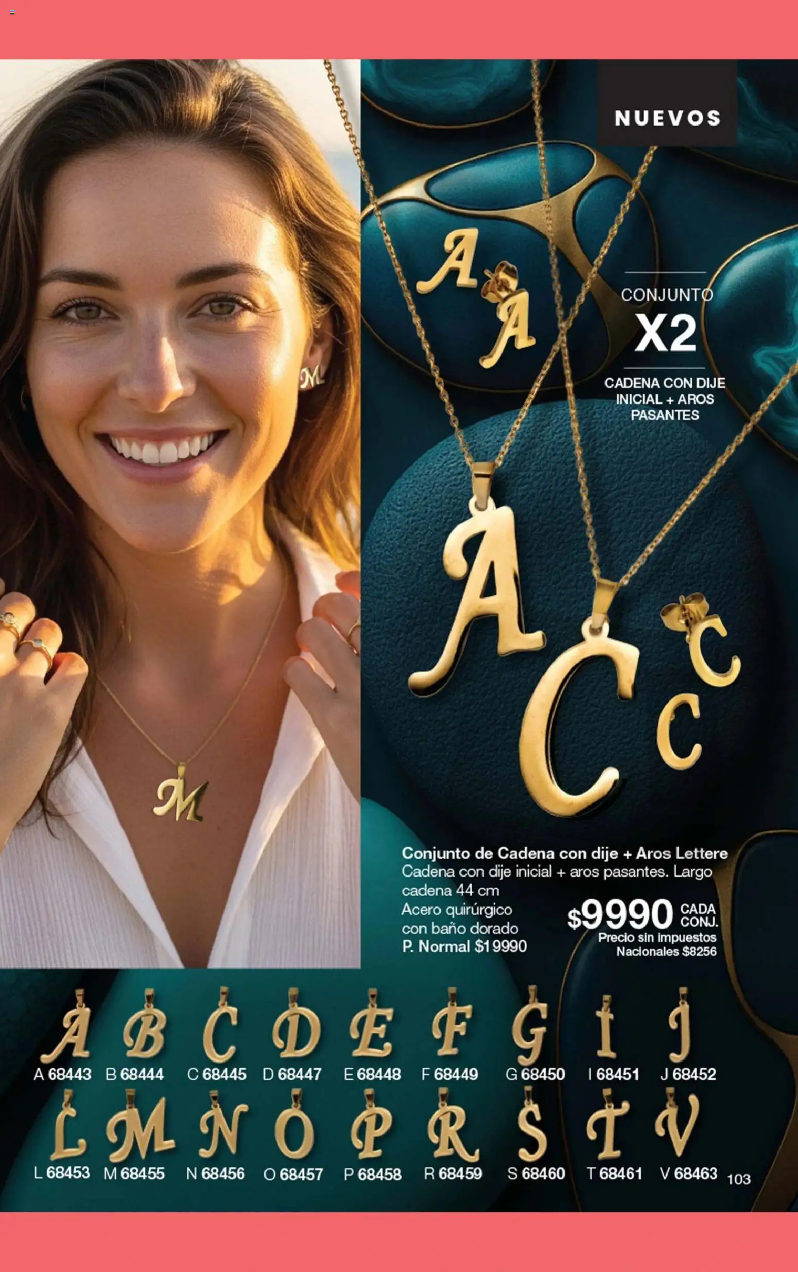 Gigot - CAMPAÑA 01 │ válido desde el 01.01.2026 | Página: 109 | Productos: Conjunto, Aros, Cadena, Baño