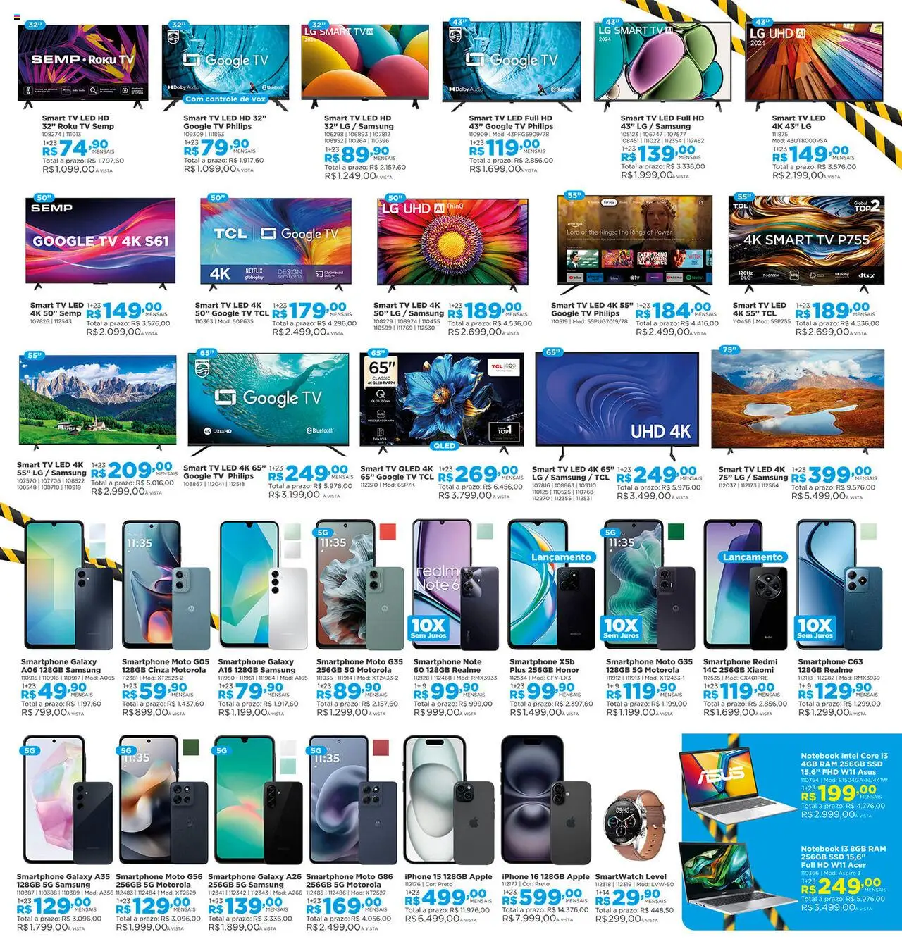 Lojas Solar Folheto - válido de 01.10.2025 | Página: 6 | Produtos: Iphone, Smartwatch, Tv, Smartphone
