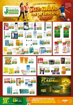 Supermercados Joanin ofertas Drogaria - Pré-Visualização do folheto da loja Supermercados Joanin, válido de 01.04.2026