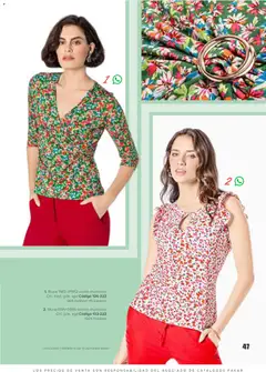 Vista previa de SC Pakar catálogo Ropa, nuevo folleto de la tienda, válido en México a partir del 30.01.2026 | Página: 47 | Productos: Blusa