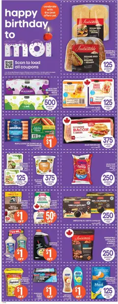Preview of Food Basics - Cornwall from shop Food Basics valid from 23.10.2025 | Page: 4 | Products: Cream, Body wash, Coffee, Chicken