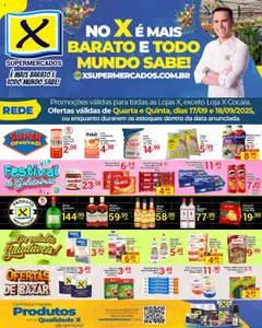 X Supermercados - Ofertas da semana - Pré-Visualização do folheto da loja X Supermercados, válido de 17.09.2025