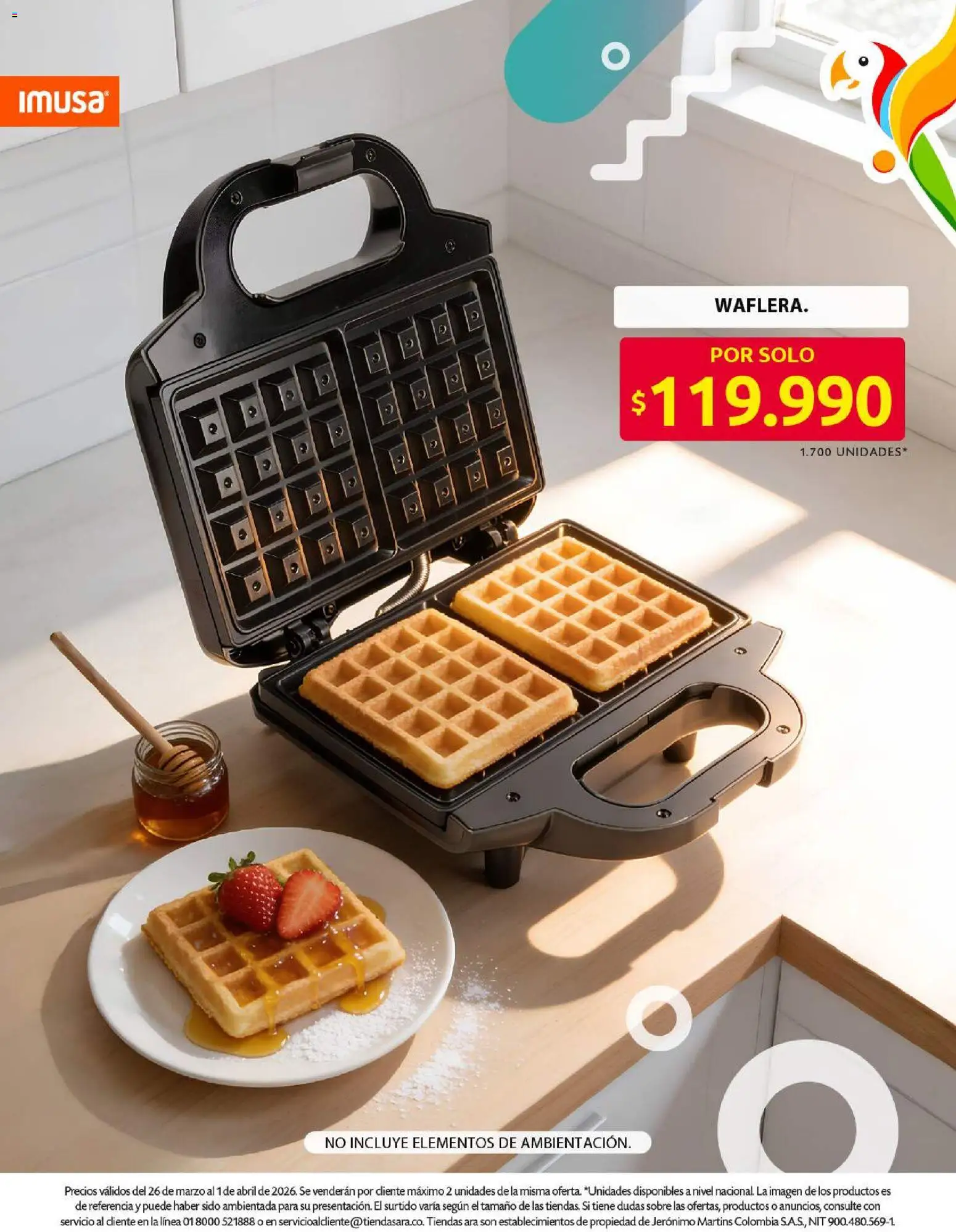 Ara revista - valida desde el 26.03.2026 | Página: 19 | Productos: Sobre