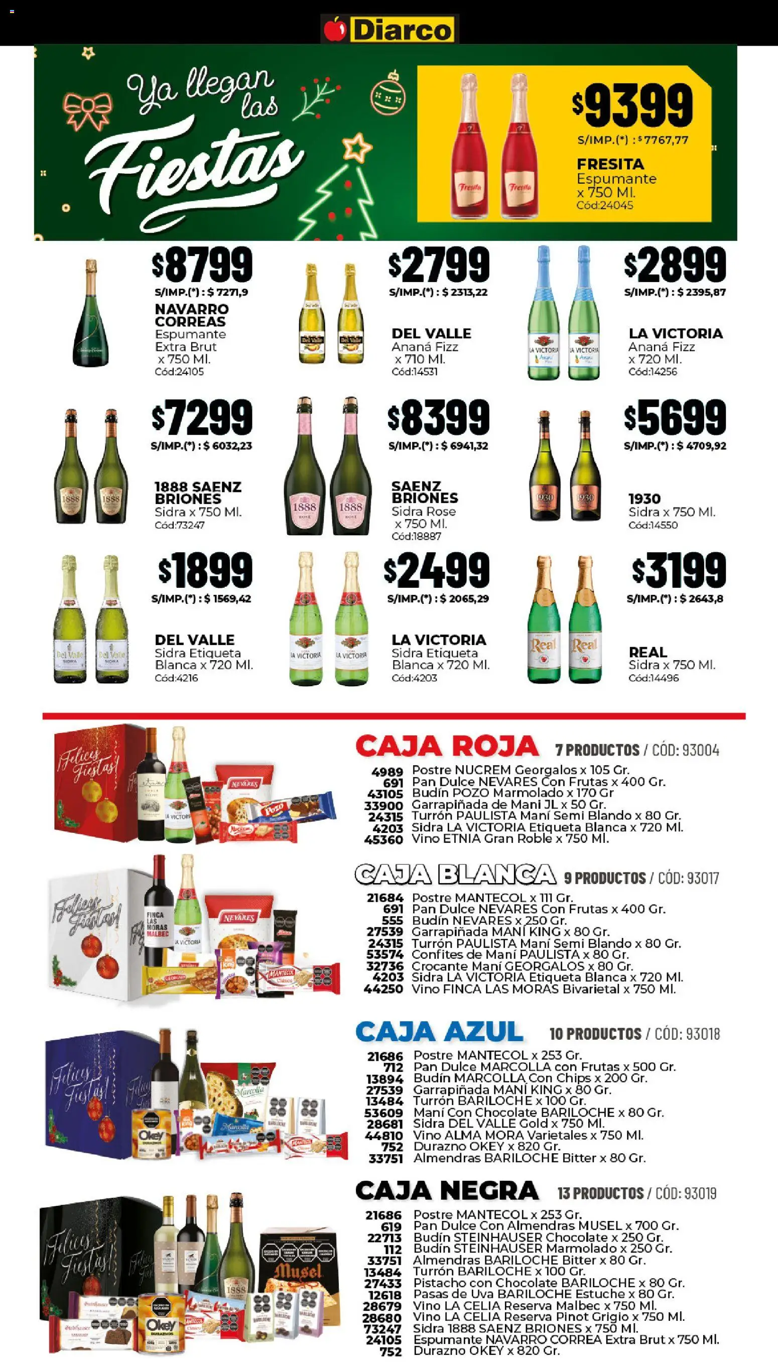 Diarco - Black Friday │ válido desde el 17.11.2025 | Página: 11 | Productos: Durazno, Uva, Pan, Vino