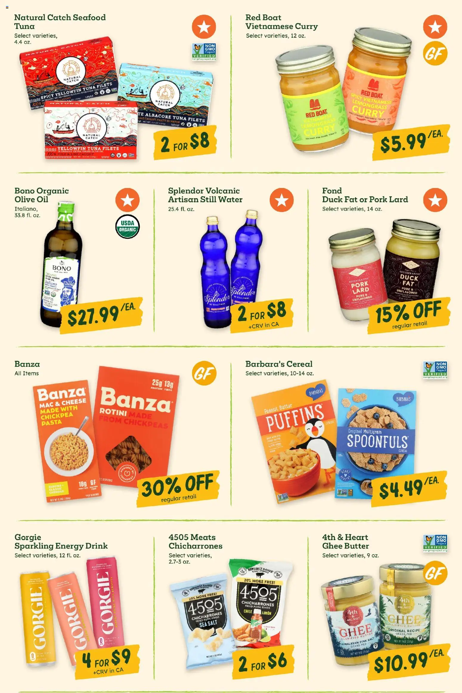 Sprouts Monthly Ad - valid from 31.12.2025 | Page: 10 | Products: Cheese, Fish, Sauce, Salt