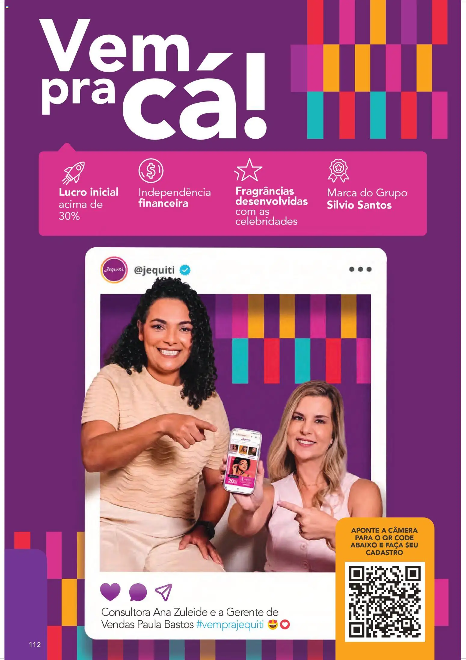 Jequiti Folheto - válido de 28.03.2026 | Página: 112 | Produtos: Faca, Câmera