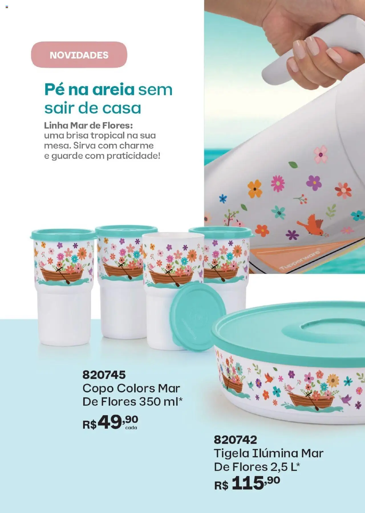 Tupperware Folheto - válido de 01.10.2025 | Página: 58 | Produtos: Areia, Flores, Tigela