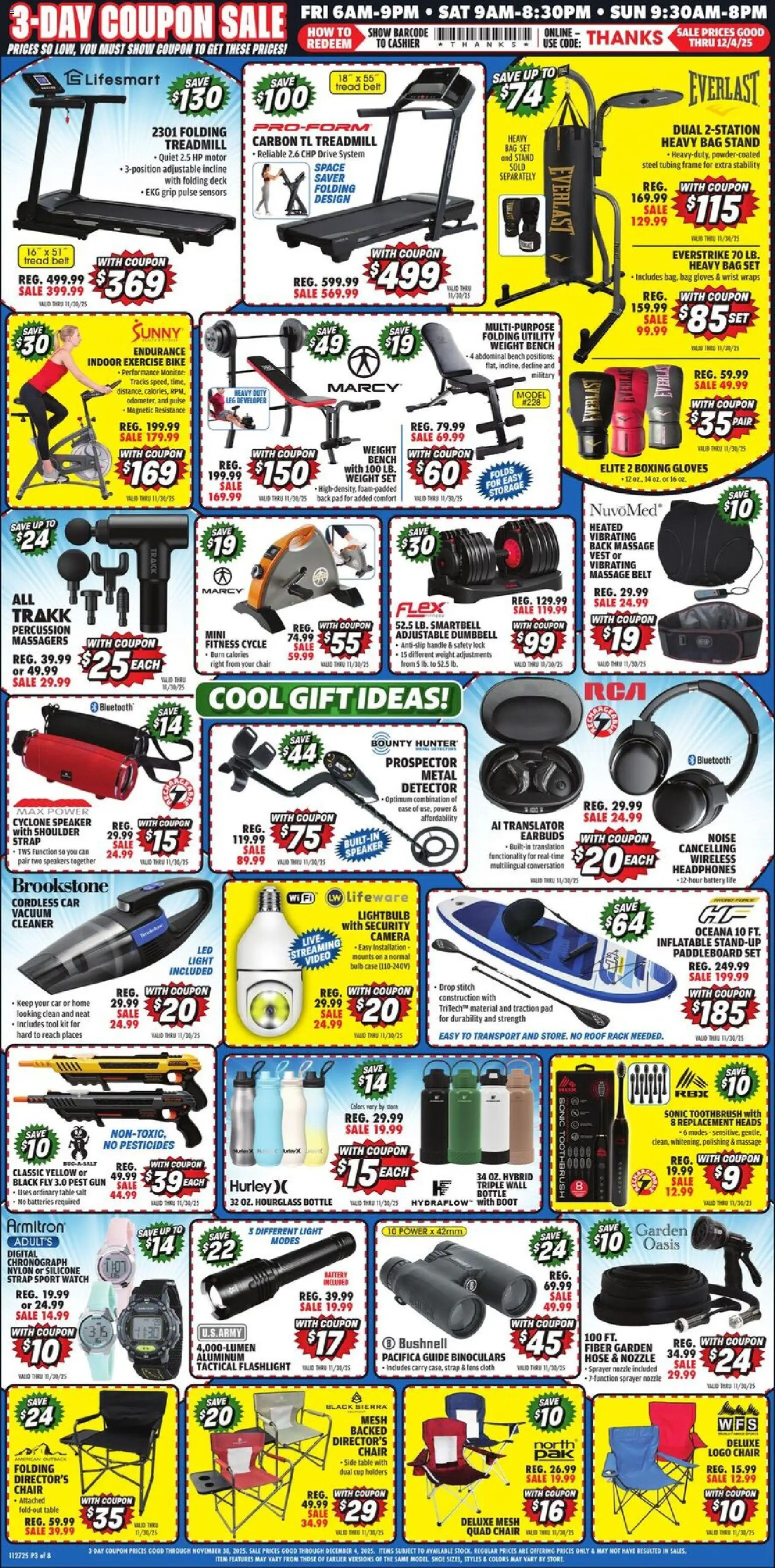 Big 5 Sporting Goods Black Friday - valid from 27.11.2025 | Page: 3 | Products: Gloves, Case, Gun, Weight