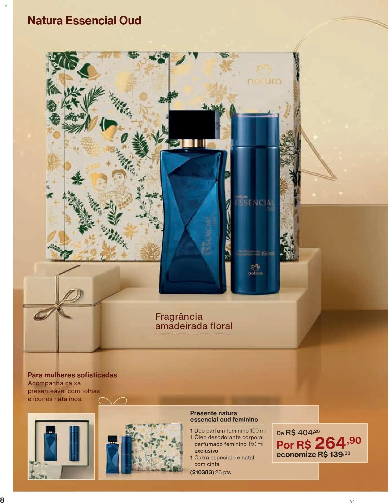 Natura Folheto - válido de 26.11.2025 | Página: 8 | Produtos: Fragrância, Desodorante, Caixa, Óleo