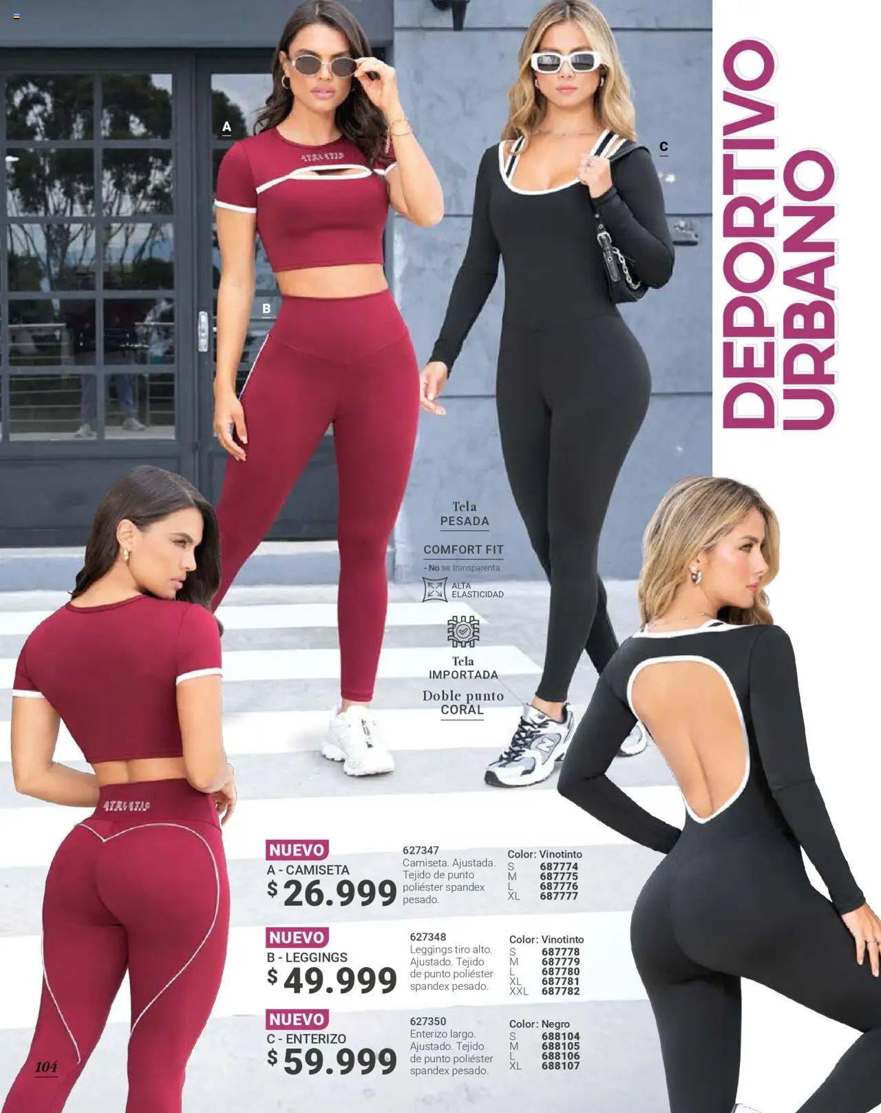 Carmel revista - valida desde el 01.12.2025 | Página: 104 | Productos: Camiseta, Enterizo
