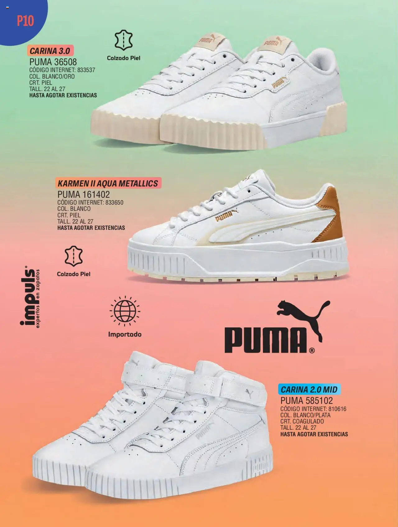 Nuevas ofertas de Impuls válidas en toda la República Mexicana desde el 03.04.2025. ¡Encuentra las mejores ofertas en Impuls catálogo Urbansport! | Página: 12 | Productos: Zapatos