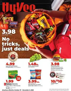 Preview of HyVee weekly ads valid from 27.10.2025