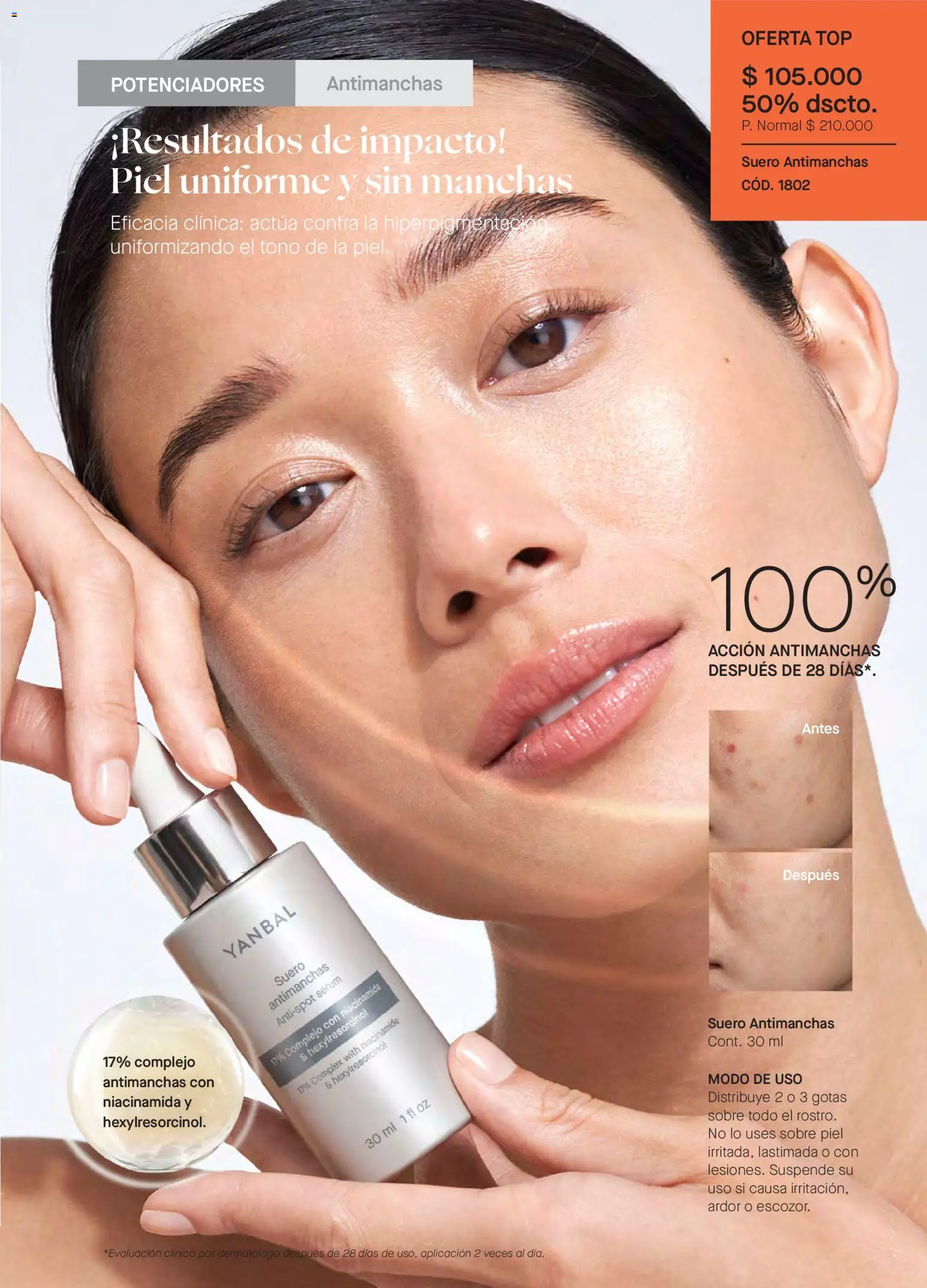 Yanbal revista - valida desde el 03.01.2026 | Página: 27 | Productos: Serum, Sobre, Top
