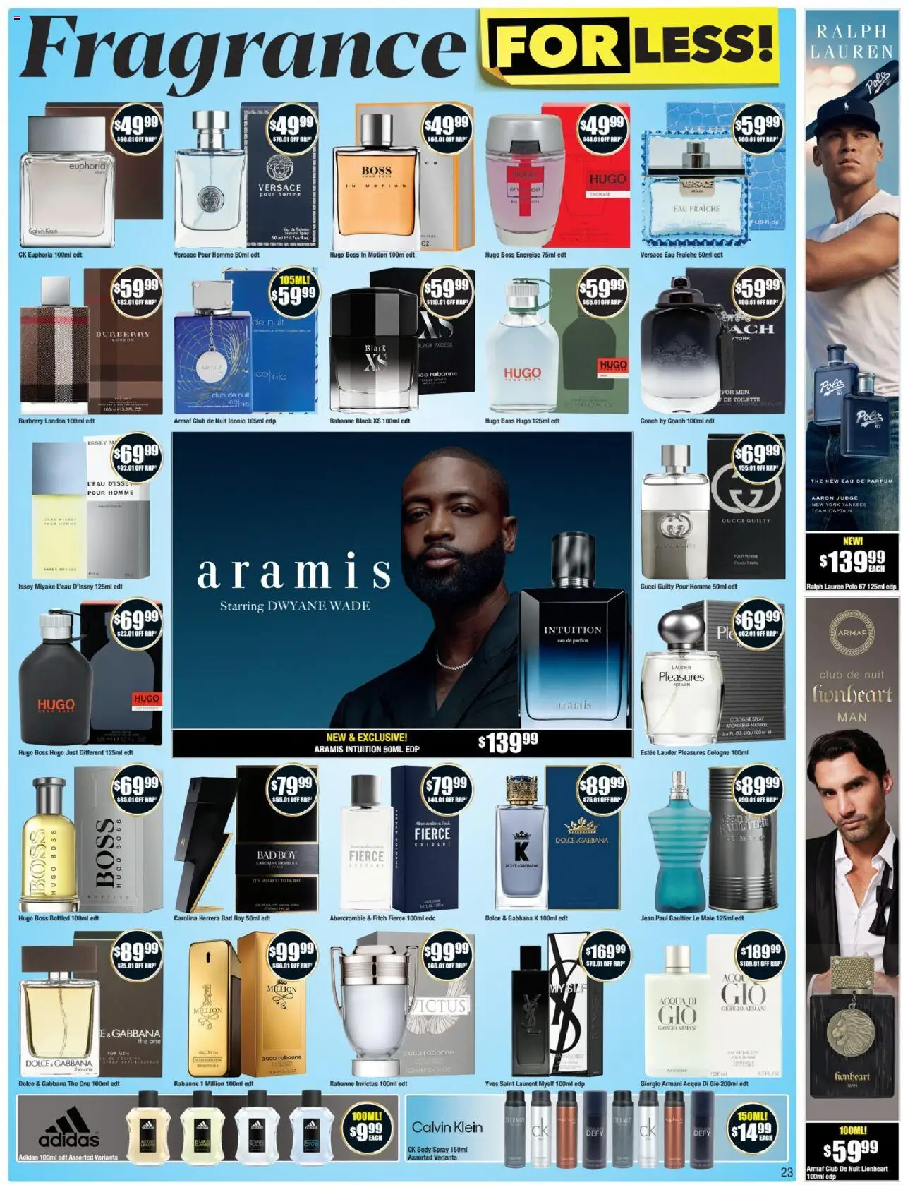 Chemist Warehouse catalogue - valid from 02.10.2025 | Page: 23 | Products: Fragrance, Cologne