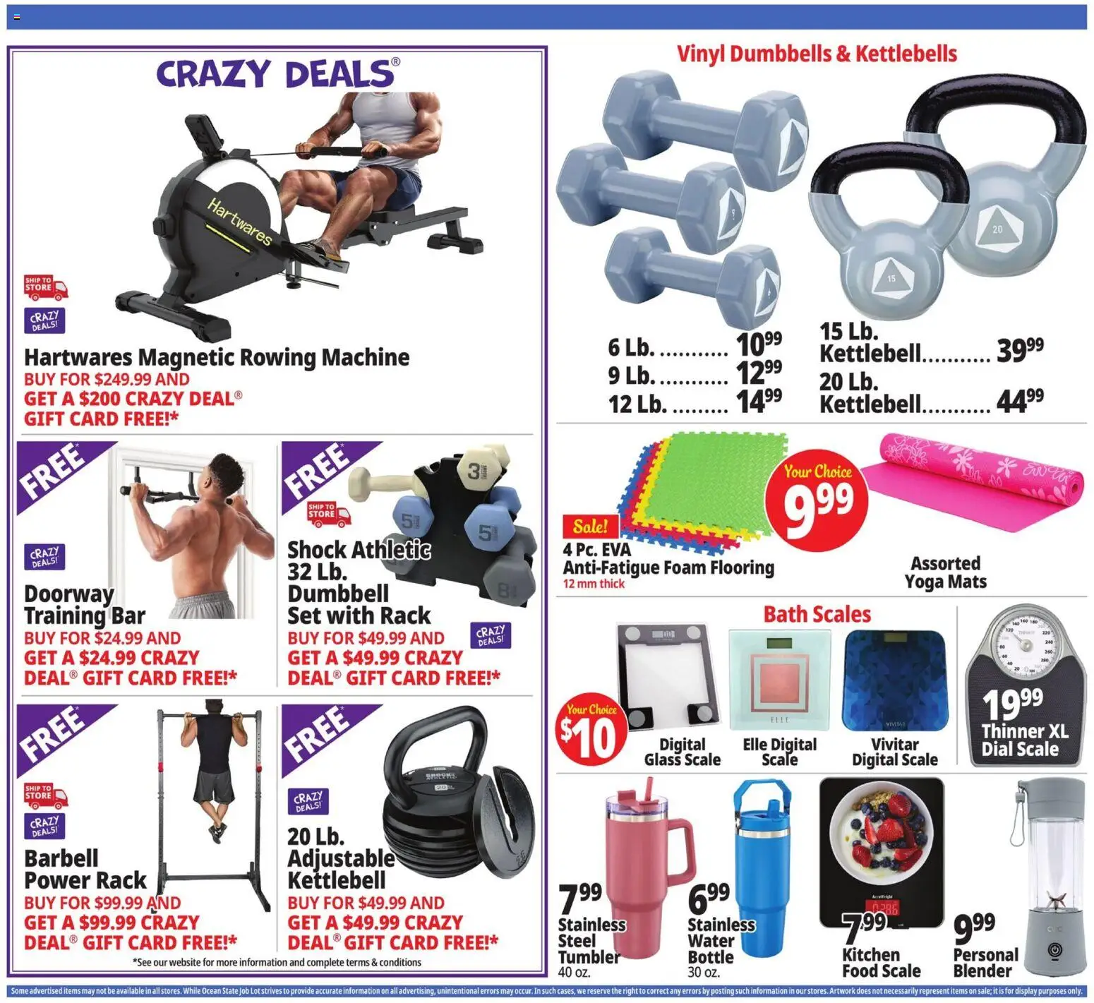 Ocean State Job Lot Weekly Ad - MA - valid from 25.12.2025 | Page: 27 | Products: Bath, Blender, Water, Shock