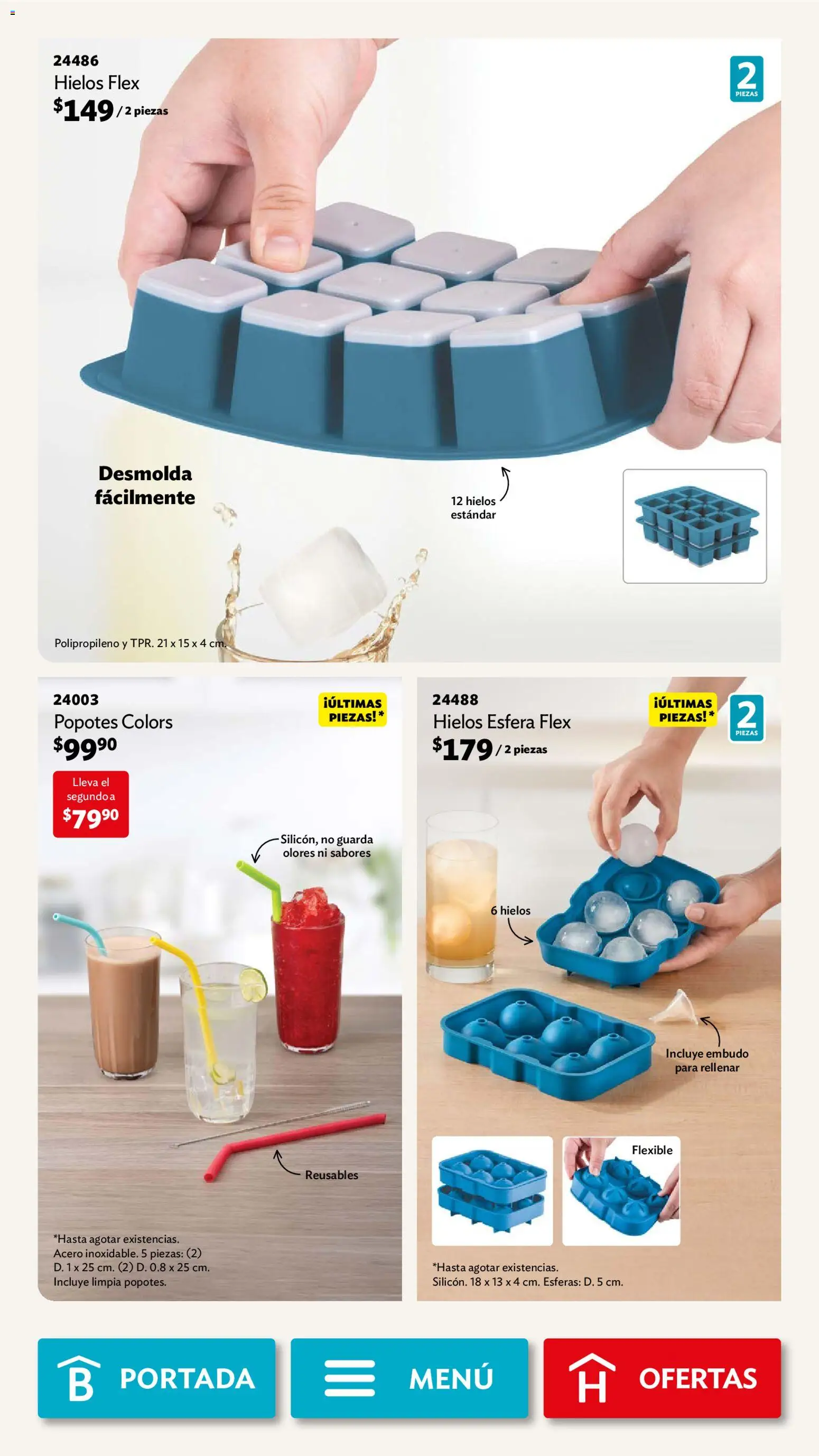 Nuevas ofertas de Betterware válidas en toda la República Mexicana desde el 03.11.2025. ¡Encuentra las mejores ofertas en Betterware campaña 11 2025! | Página: 79 | Productos: Flexible