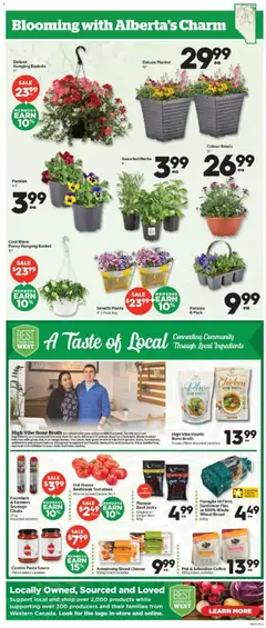 Preview of Calgary Co-op weekly flyer / circulaire from shop Calgary Co-op valid from 23.04.2026 | Page: 5 | Products: Pasta, Basket, Cheese, Chicken