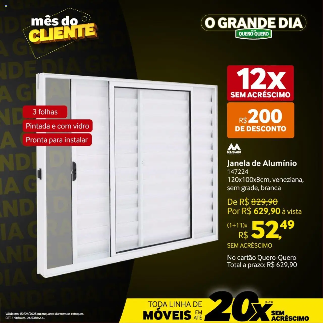 Lojas Quero-Quero Folheto - válido de 15.09.2025 | Página: 27 | Produtos: Janela