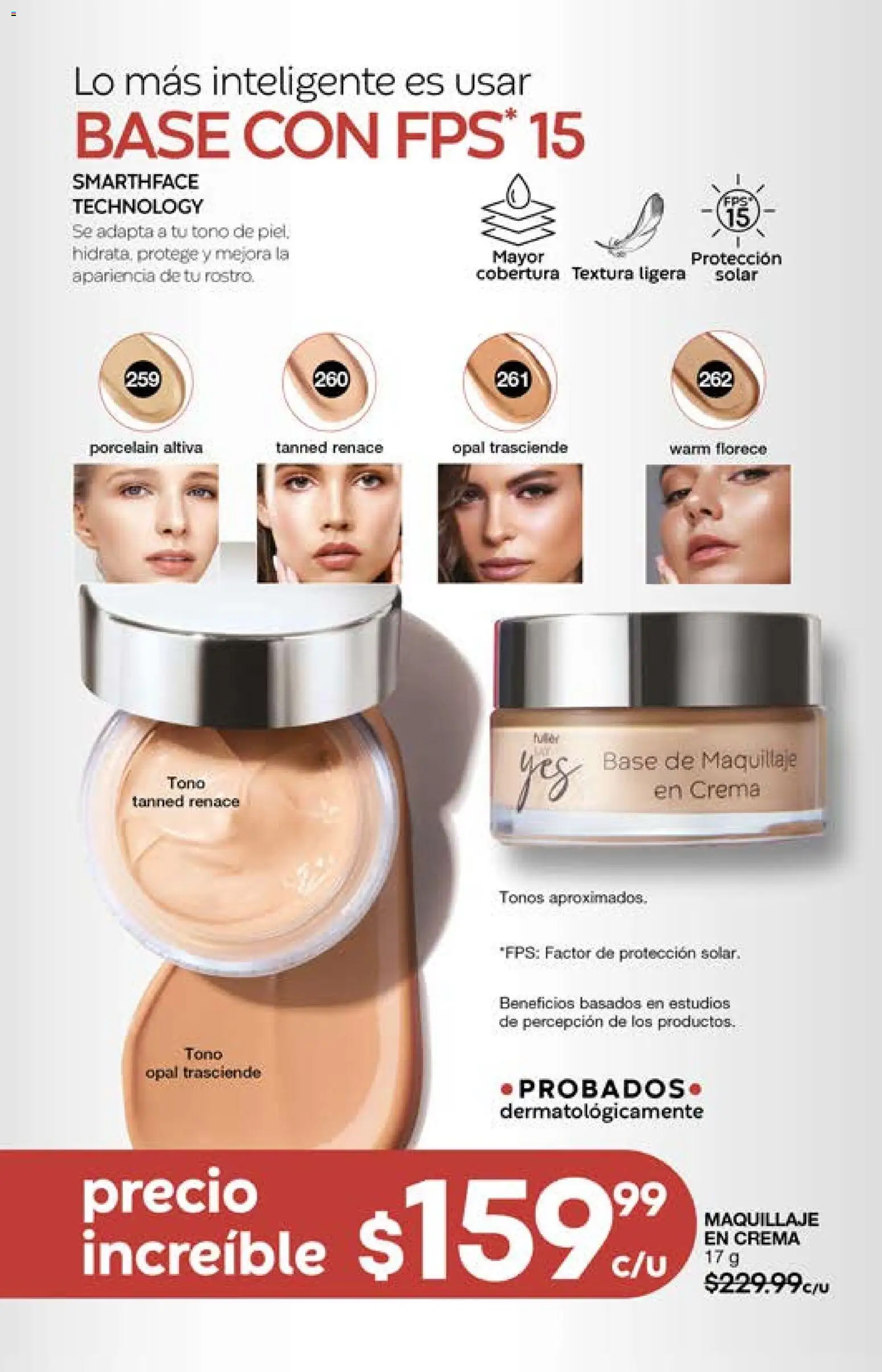 Nuevas ofertas de Fuller válidas en toda la República Mexicana desde el 29.04.2026. ¡Encuentra las mejores ofertas en Fuller campaña 2 2026! | Página: 70 | Productos: Base de maquillaje, Crema, Maquillaje