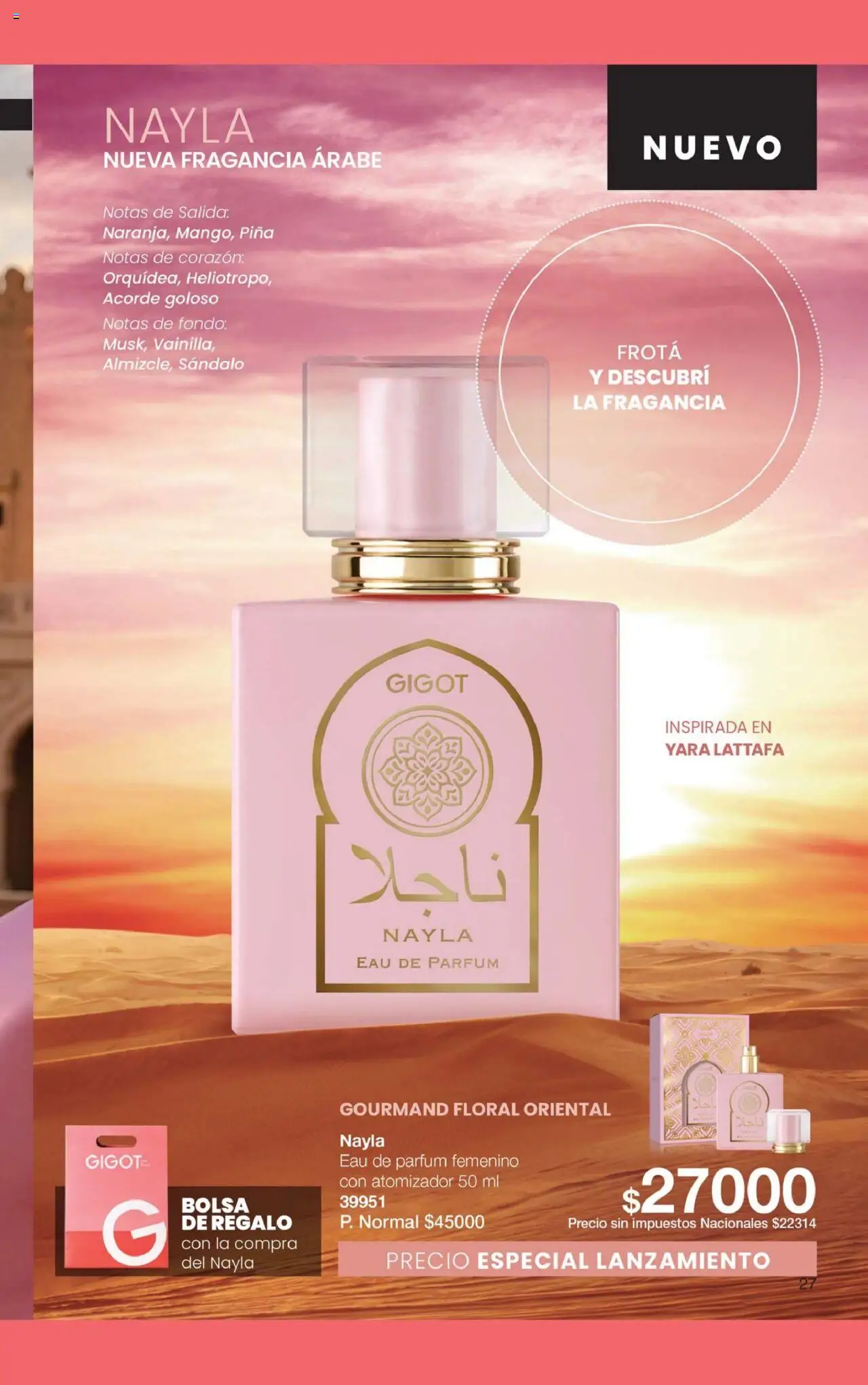 Gigot catálogo │ válido desde el 01.11.2025 | Página: 33 | Productos: Bolsa, Fragancia, Piña