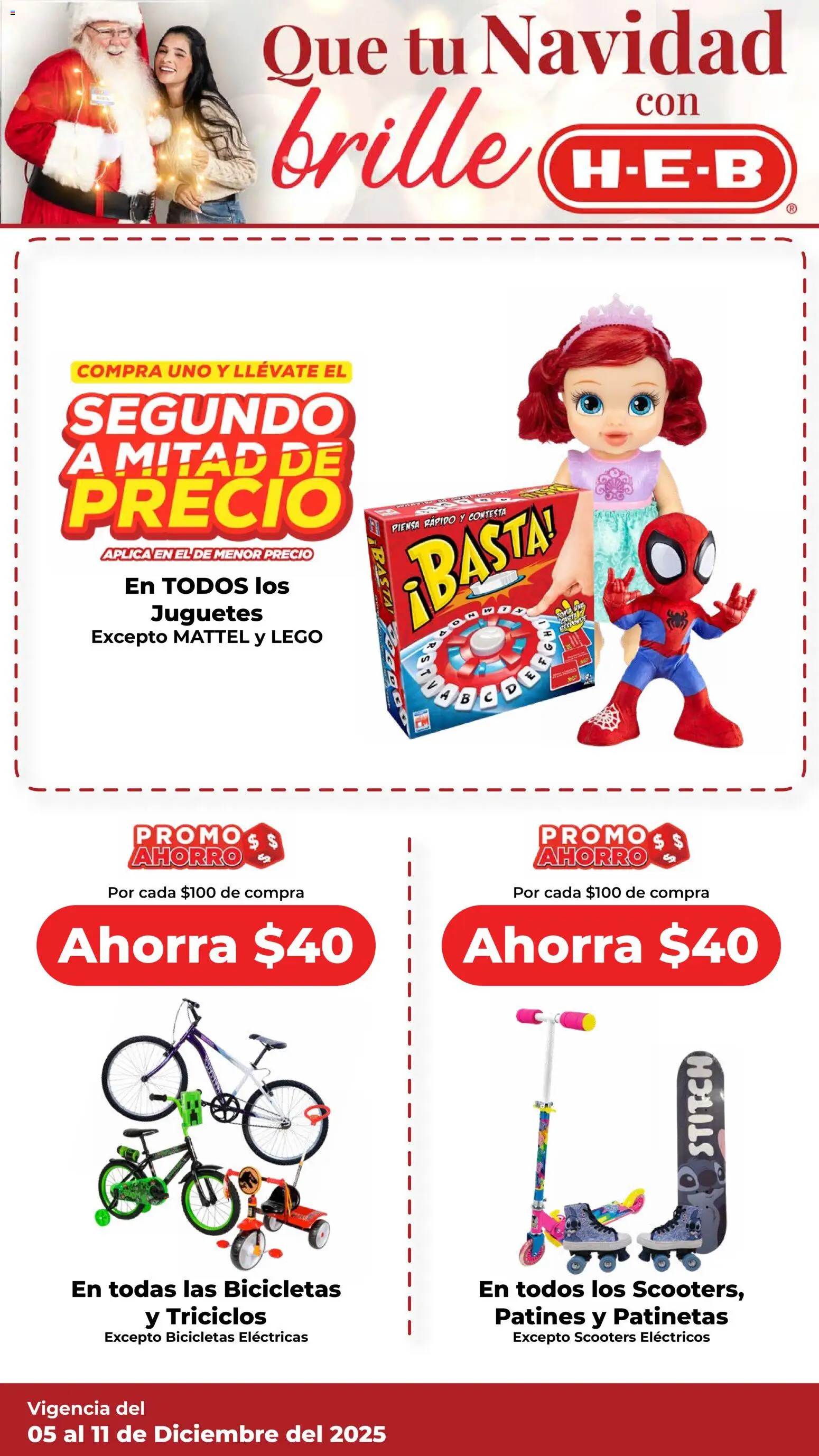 Nuevas ofertas de H-E-B válidas en toda la República Mexicana desde el 05.12.2025. ¡Encuentra las mejores ofertas en H-E-B folleto! | Página: 4