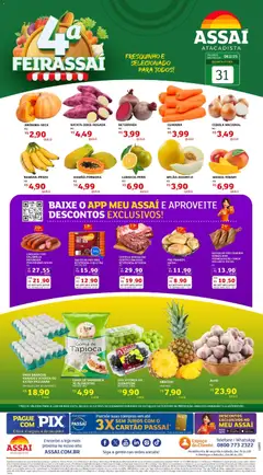 Encarte Assaí Atacadista - RR - Pré-Visualização do folheto da loja Assaí Atacadista, válido de 31.12.2025