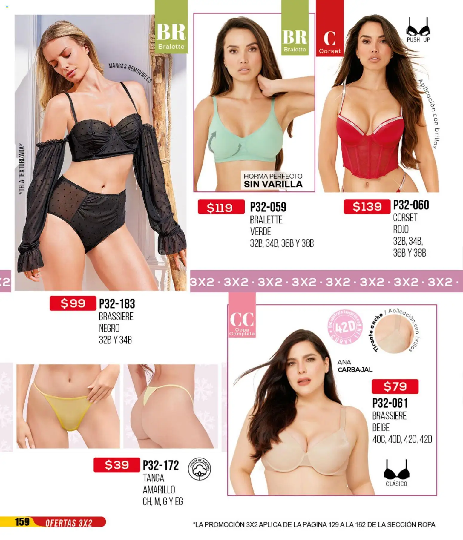 Nuevas ofertas de Cklass válidas en toda la República Mexicana desde el 12.01.2026. ¡Encuentra las mejores ofertas en Cklass catálogo Mega Ofertas Ropa! | Página: 160 | Productos: Ropa